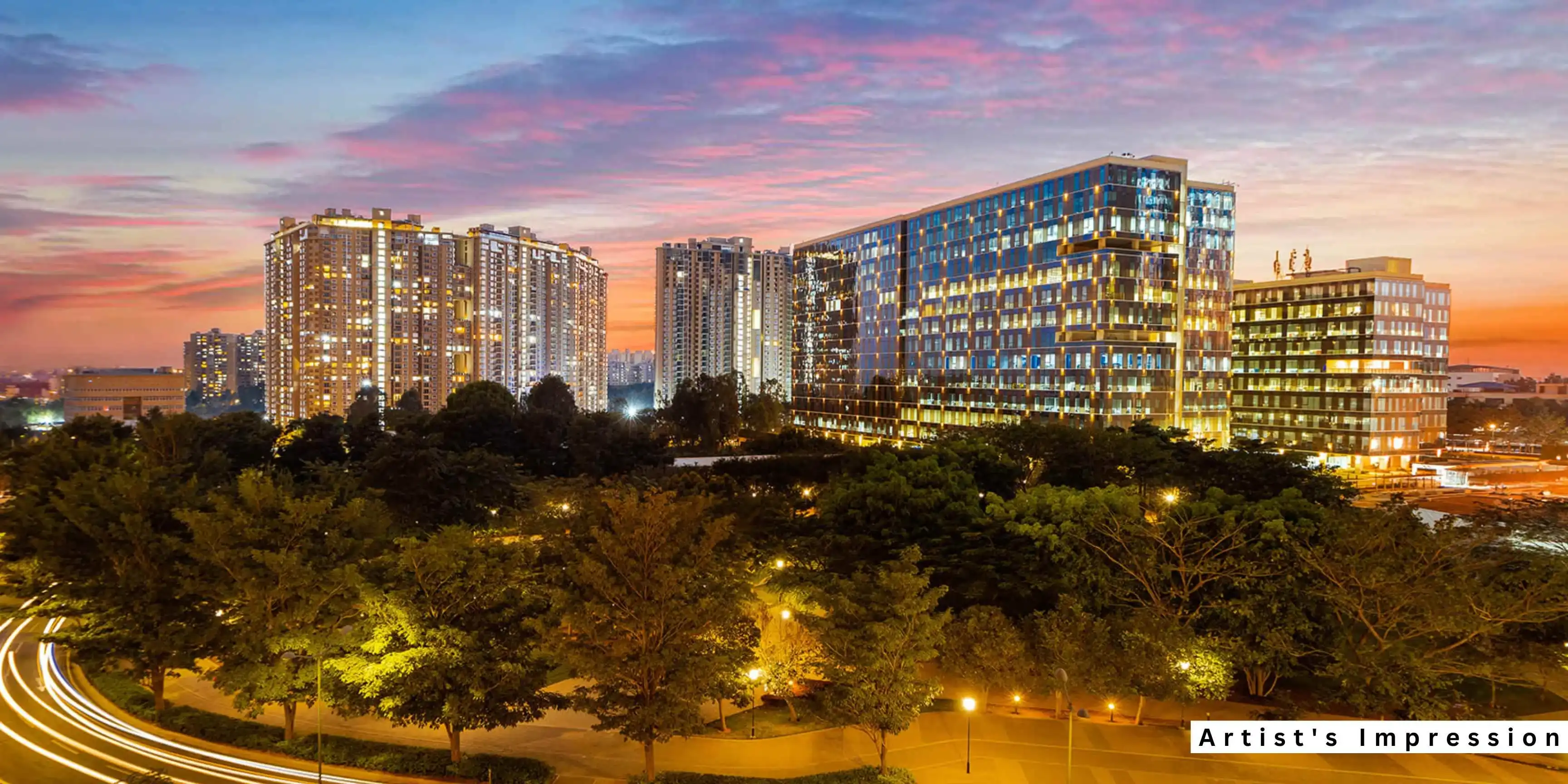 Bhartiya City Nikoo Garden Estate Thanisandra Main Road, Bangalore