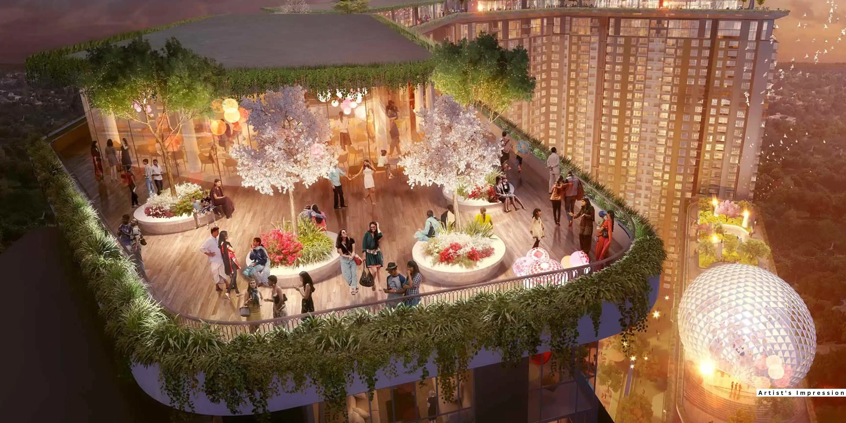 Bhartiya City Nikoo Garden Estate Thanisandra Main Road, Bangalore